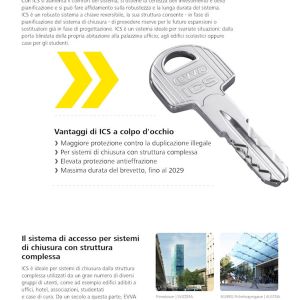 Marconetto Installazioni Parma EVVA Serratura ICS